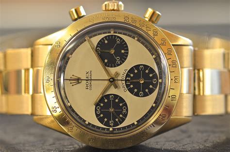 rolex paul newman oro giallo|rolex gold bezel.